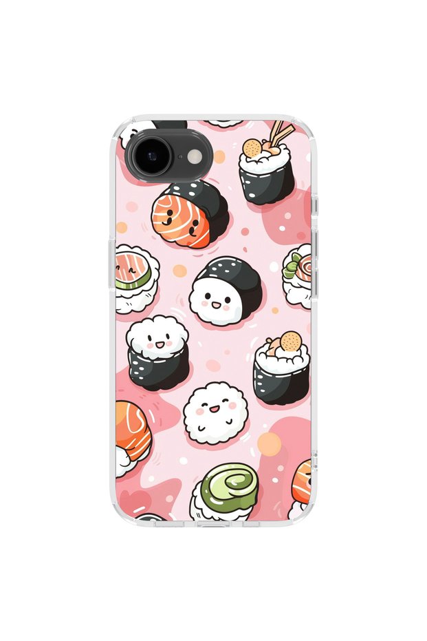iPhone 16E Compatible Printed Transparent Phone Case |   Collection: Kawaiimilk Dreamies