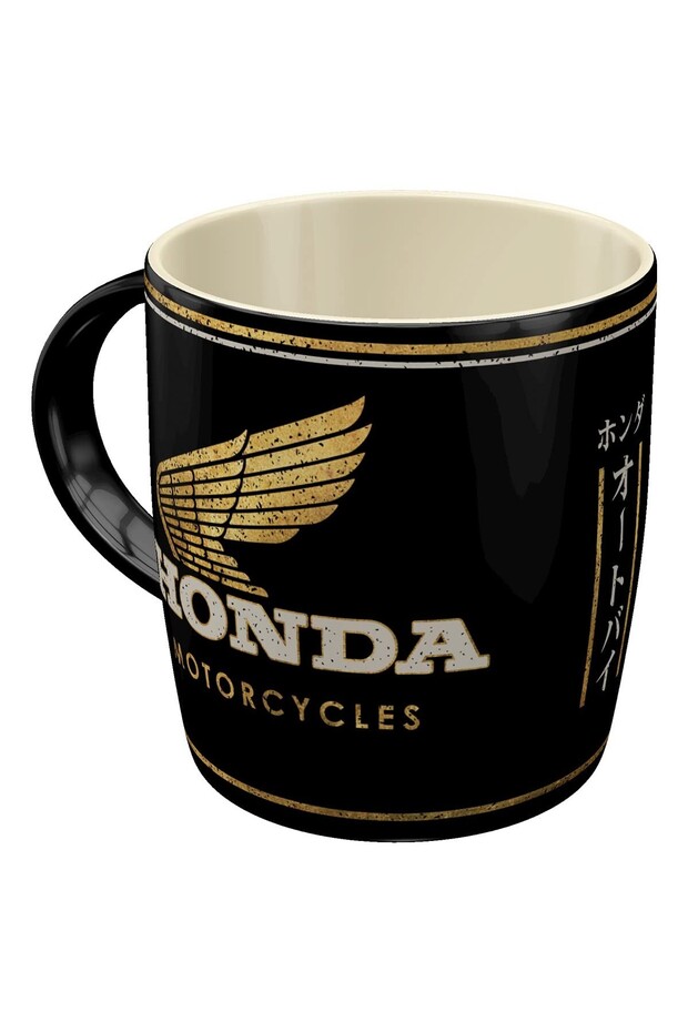 Nostalgic-Art Retro Coffee Mug, 330 Ml, Honda Mc – Motorcycles Gold – Gift for Motorcyclists