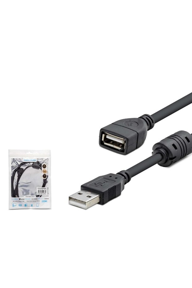 كابل تمديد يو إس بي هادرون HDX7533 بطول 1.5 متر - أسود