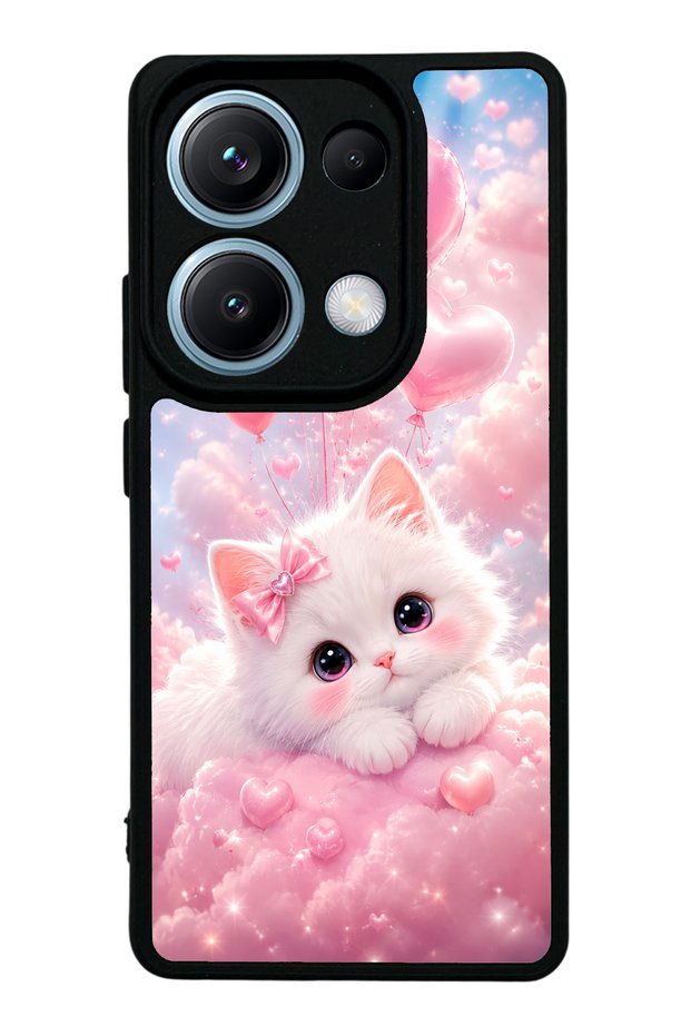 Xiaomi Redmi Note 13 Pro 4g Cupid Cloud Kitty Design Glossy Phone Case