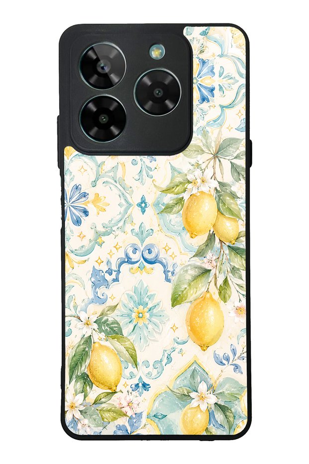 Gm Era 50 Azure Lemon Garden Designed Glossy Phone Case