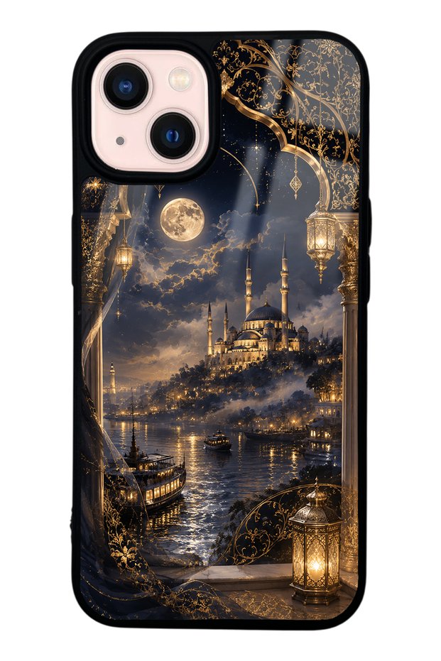 iPhone 13 Midnight Bosphorus Design Glossy Phone Case