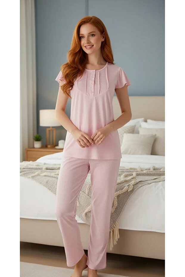 Limissi women's pajama set 23404 green