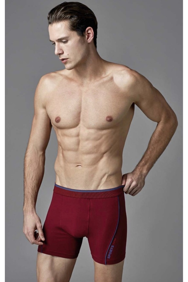 Men's Boxer Briefs, Compact Colorful Boxer Briefs, 95% Cotton 5% Elastane