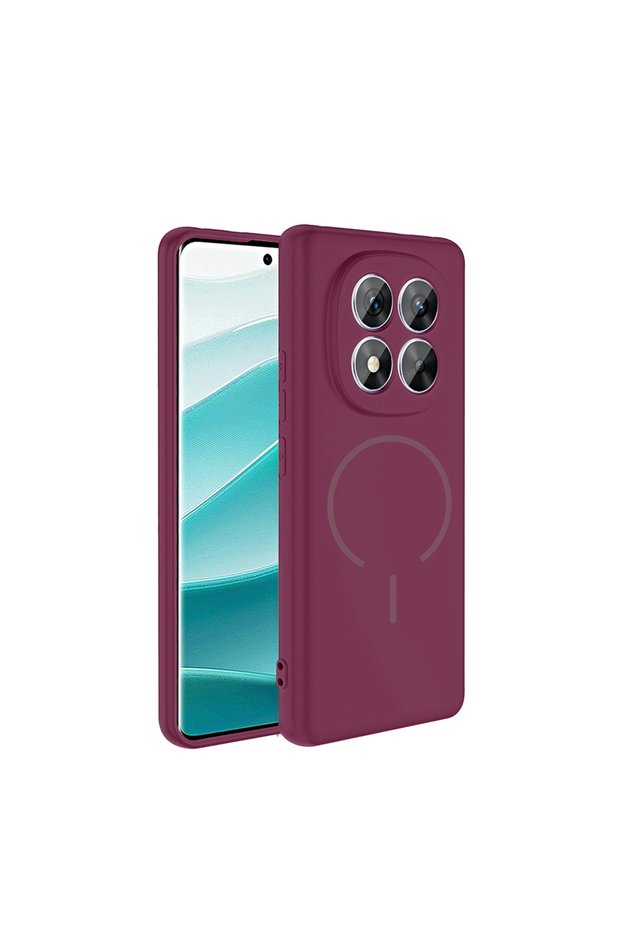 Xiaomi Redmi Note 14 Pro 5g Case Magsafe Compatible Soft Silicone with Camera Protection Scks