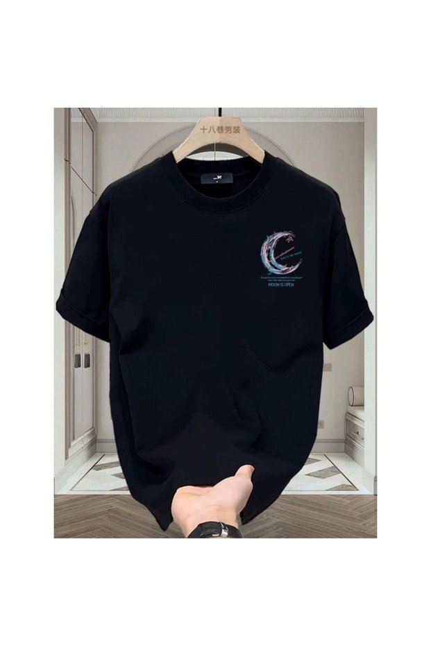 Unisex Colorful Oversize Printed T-Shirt Streetwear Comfortable Fit Daily Premium
