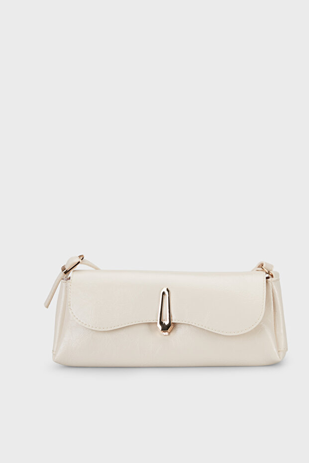 Patent Leather Look Adjustable Strap Bag Shk305