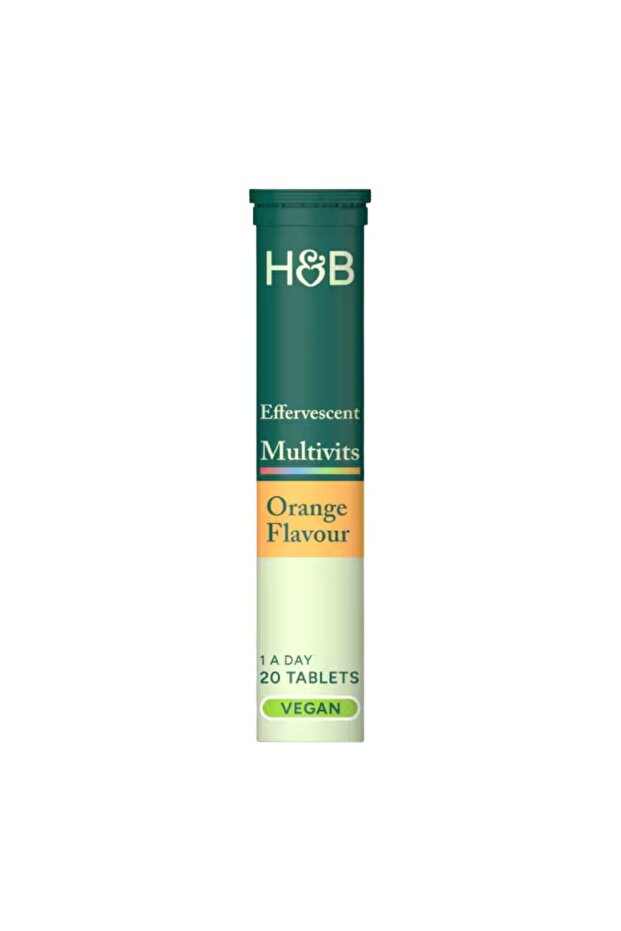 Effervescent Multivits Orange Flavour Tab 20's