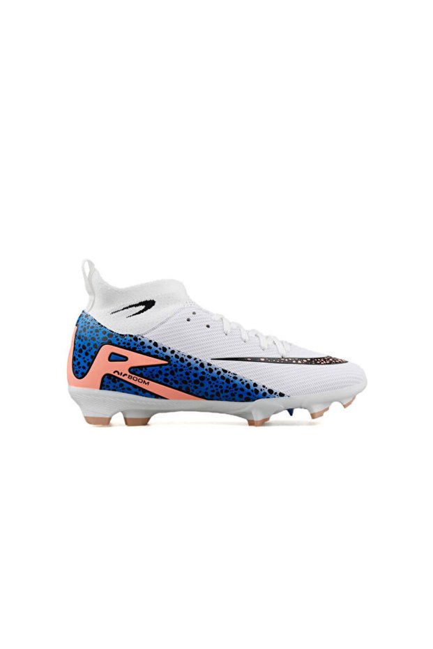 Bkrp 610 White Black Children's Turf Football Shoes Bkrp-610-White-Si̇yah White