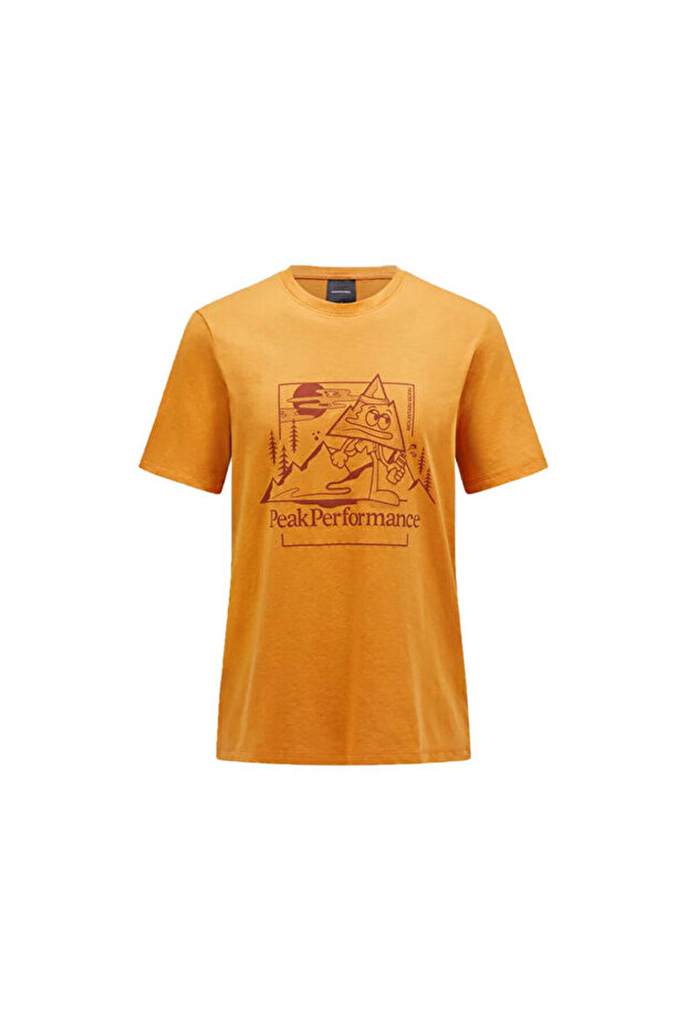 M Explore Graphic Tee Men's Casual T-Shirt G79744040T Orange