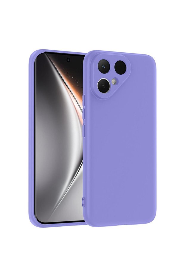 حافظة متوافقة مع هاتف TECNO Pova Curve 2 5G بلون أرجواني ناعم