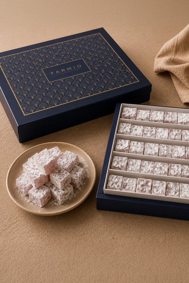 Rose Turkish Delight - 1kg - Glucose-Free