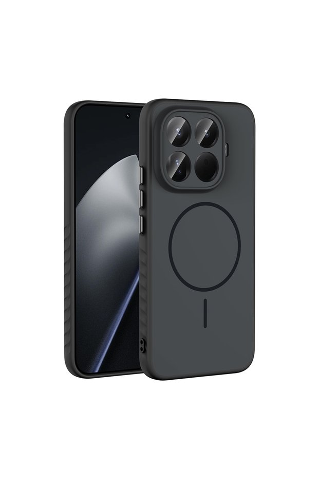 Xiaomi 15t Pro Case with Camera Lens Protection, Magsafe Compatible Silicone Vrdr