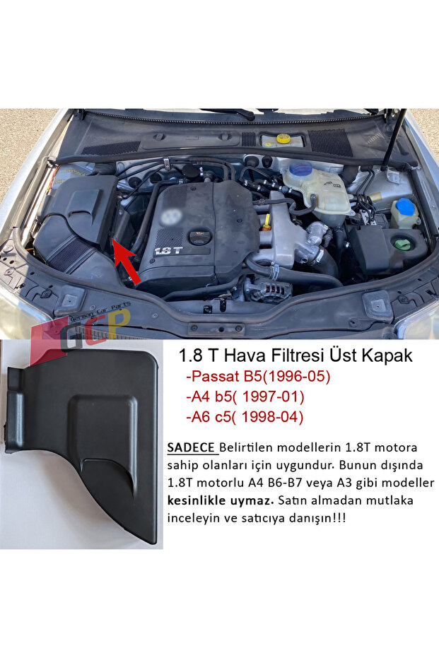 1.8t Air Filter Upper Cover 058133849C 058133849E 058133849