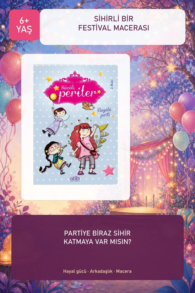 Little Fairies Magical Party Adventure Themed Children's Story Book for Ages 6+
