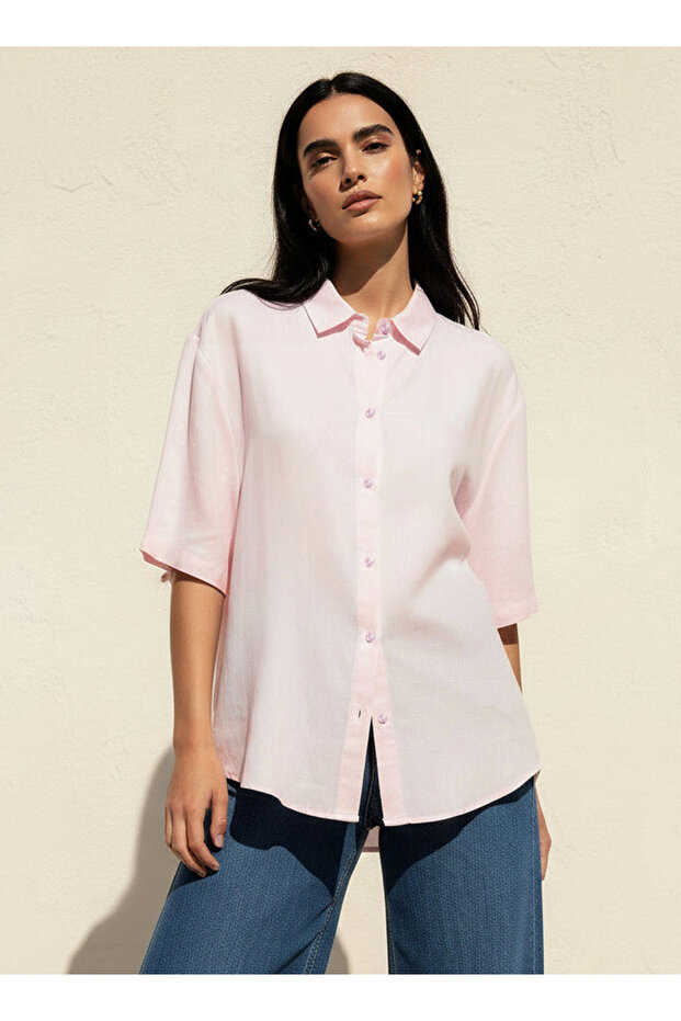 RELAXED HS LINEN SHIRT