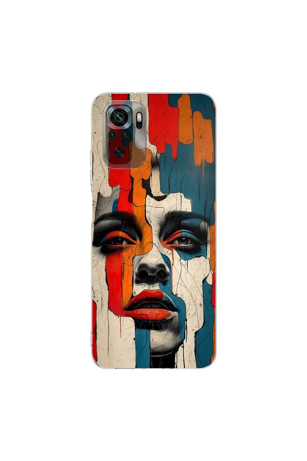 Poco M5S Compatible Table 7 Design Transparent Case