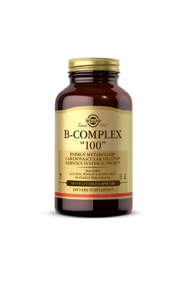 B-complex 100, 100 Vegetable Capsules