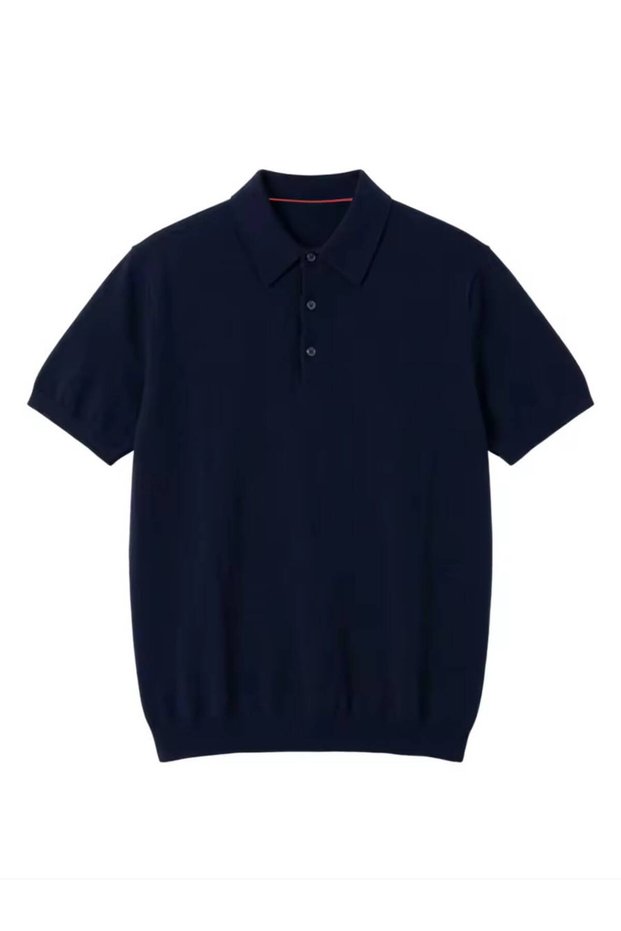 Polo Collar T-Shirt Short Sleeve Regular Fit Summer T-Shirt