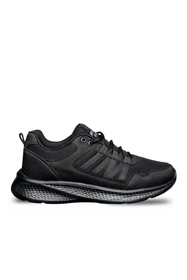 Men's Black Daily Walking Sports Shoes Lightweight Orthopedic Sole 2029