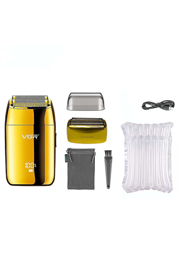 without box VGR Shaver Professional Beard Trimmer Electric Shaving Machine Portable Razor Rechargeab