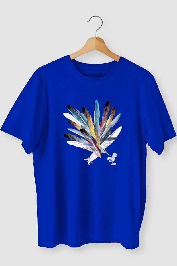 Printed Crew Neck Oversize T-shirt
