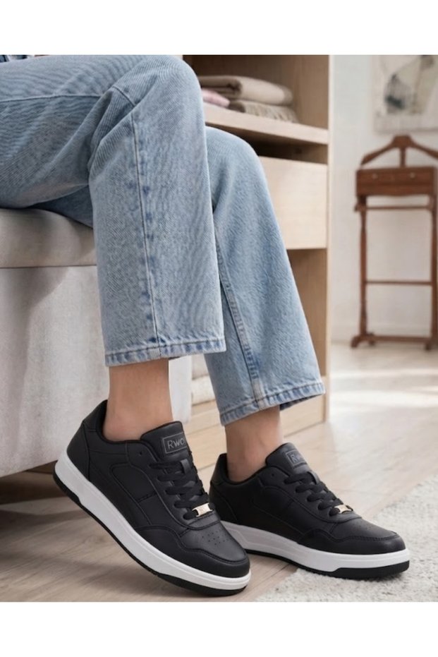 Women's lace-up orthopedic comfortable lightweight sneaker stylish daily walking sports shoes