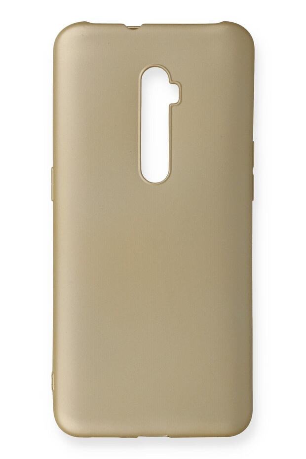 Compatible Case for Oppo Reno 10X Yumauask Colorful Flexible Premium Rubber Silicone - Gold