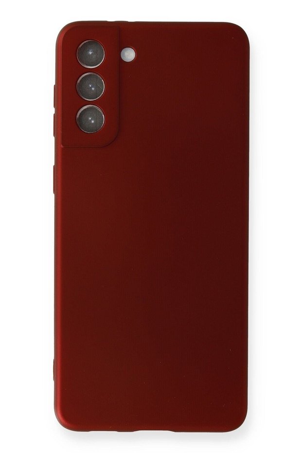 Compatible Case for Samsung Galaxy S21 Plus Yumauask Colorful Flexible Premium Rubber Silicone - Burgundy