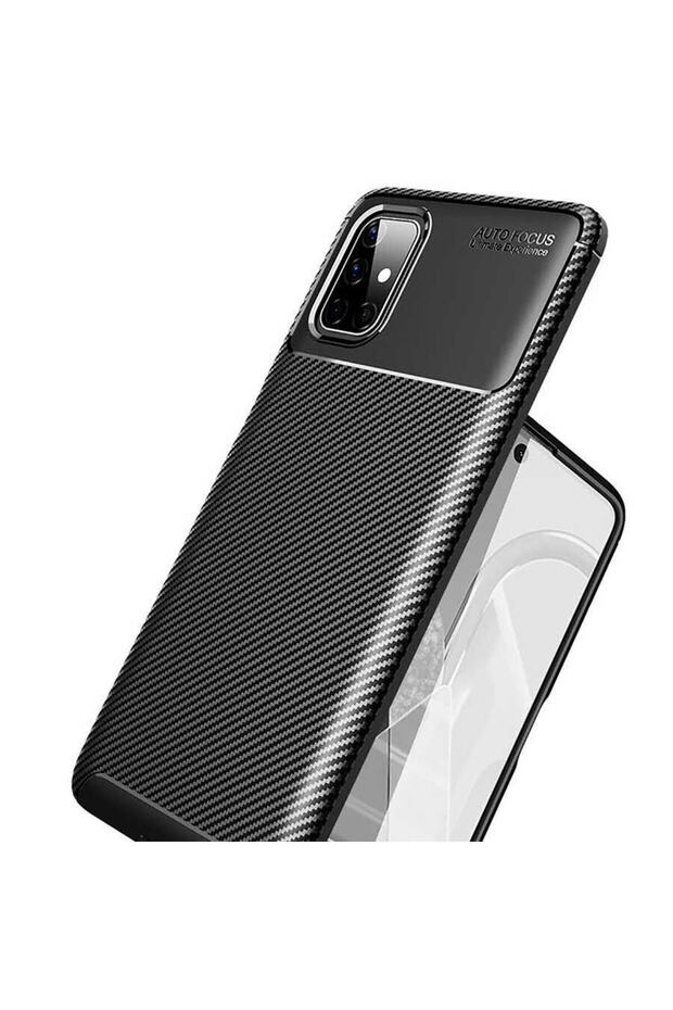 Case Compatible for Samsung Galaxy M51 Carbon Design Slim Protect Camera Lens Cover