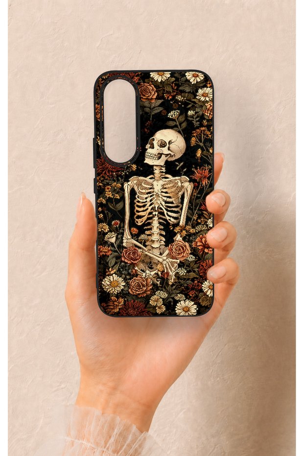 Vivo V70 Fe 5g Compatible Flower Skeleton Pattern Silicone Case