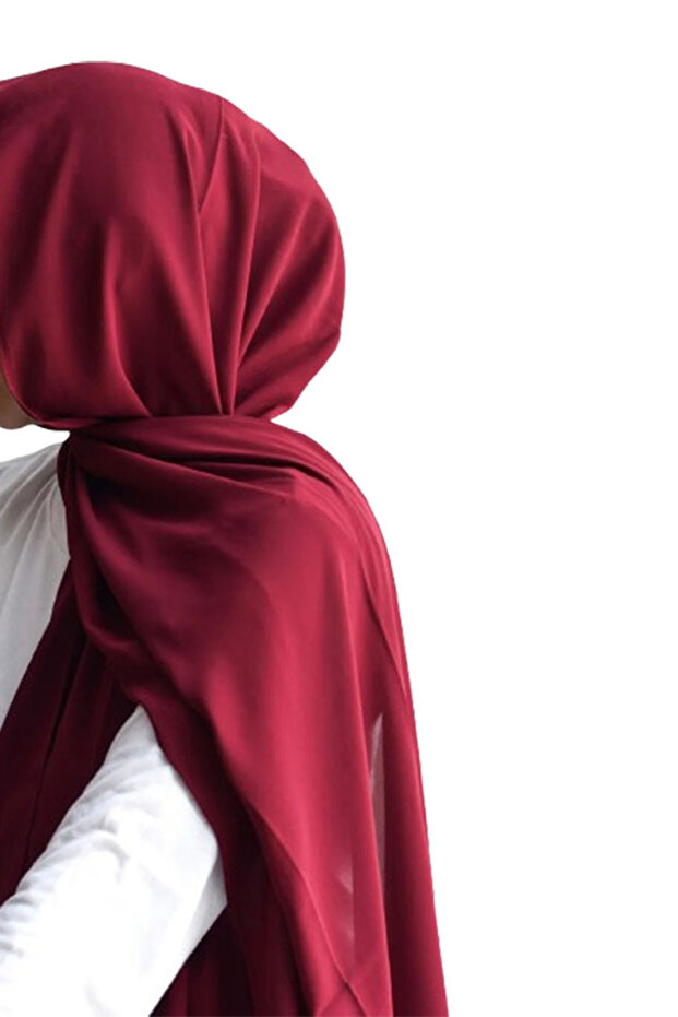 Dujalil Chiffon Lightweight Sheila & Hijab Scarf for Women Abaya, 200 x 70 cm, Indonesian Fabric