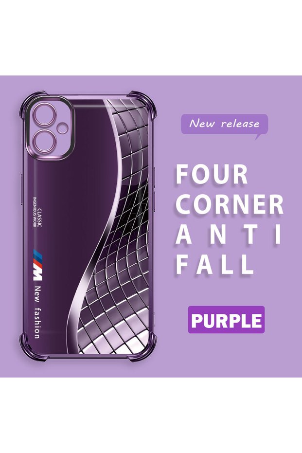 Samsung Galaxy A05 Compatible Transparent Back Four-Corner Reinforced Impact Protection Silicone Case