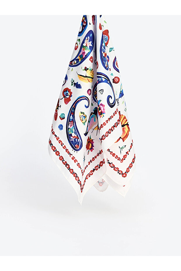 Lcw Accessories Red Patterned Women's Bandana