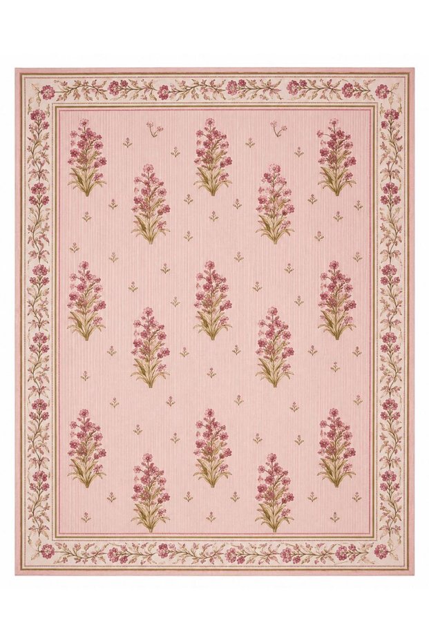 Eta Traditional Patterned Modern Woven Base Decorative Carpet Sdtamor2905
