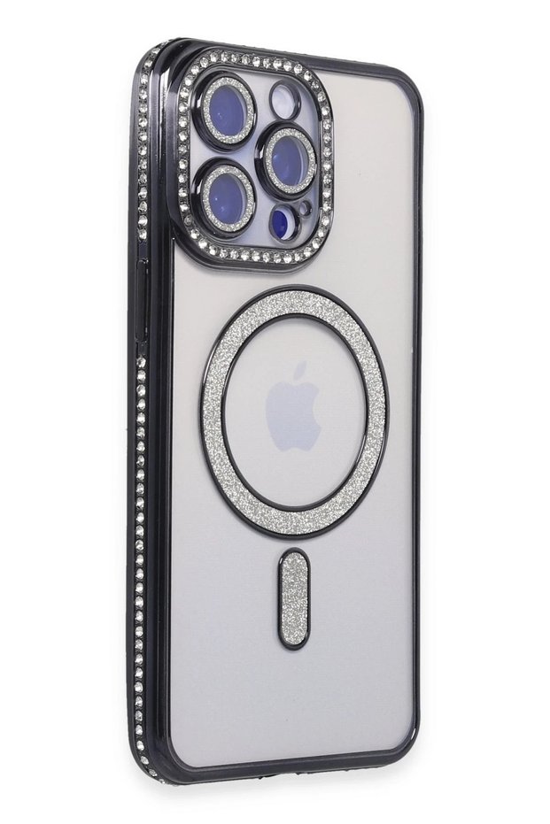 Aconcept iPhone 15 Pro Case Joke Simli Magneticsafe Case (180938) - Black