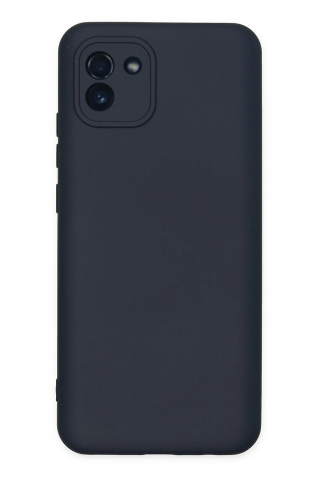 Aconcept Galaxy A03 Case Nano Inside Velvet Silicone (231905) - Navy Blue