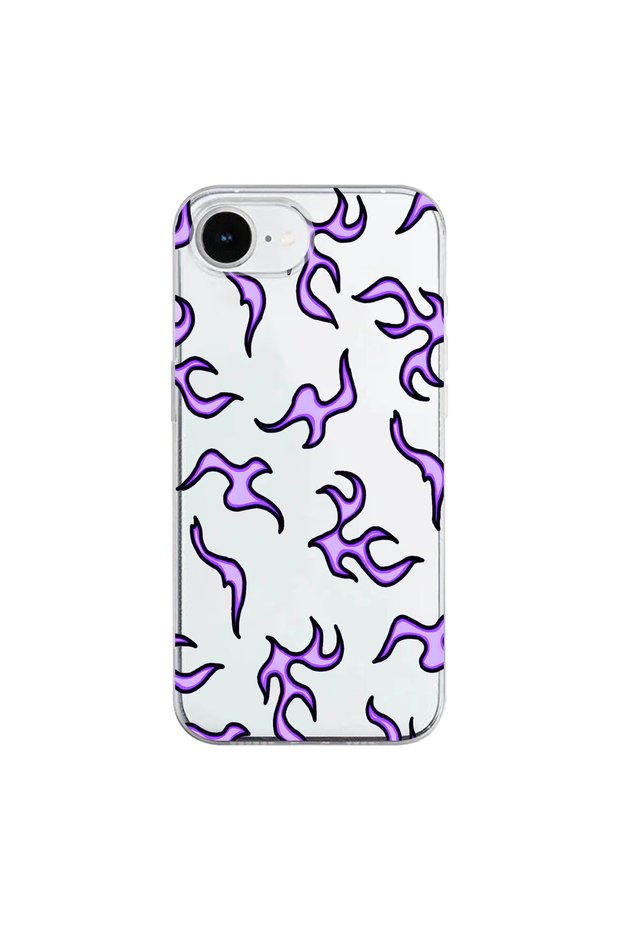 iPhone 17E Compatible Wallpaper 3 Design Transparent Case