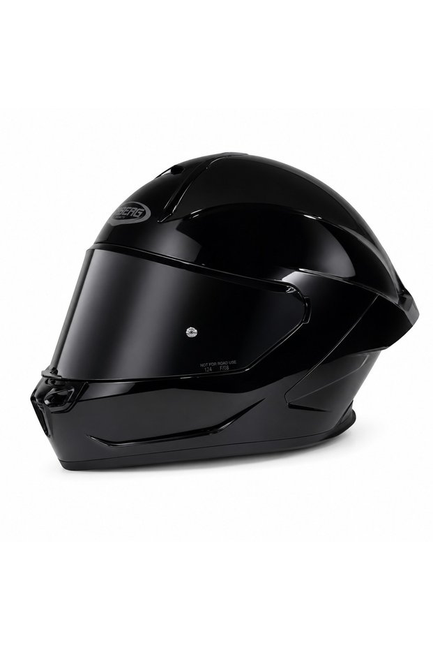 roxter full face kask parlak siyah