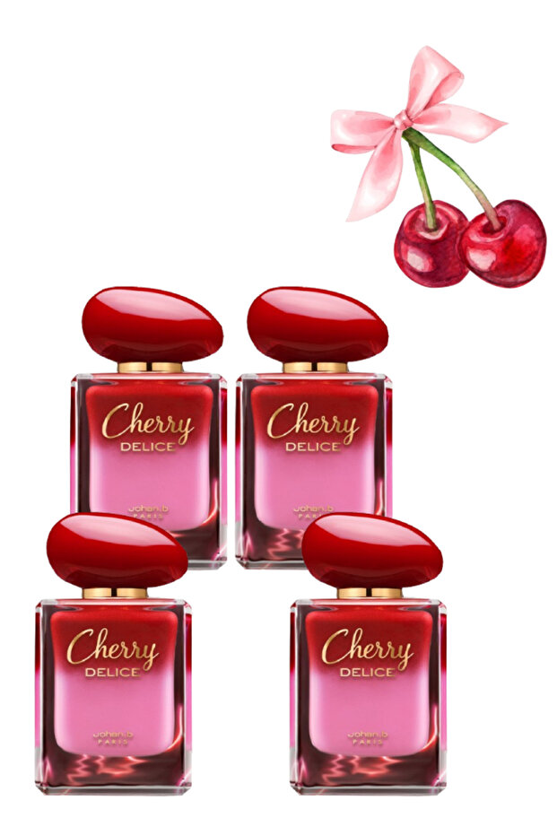 4 قطع عطر شيري ديليس 85 مل