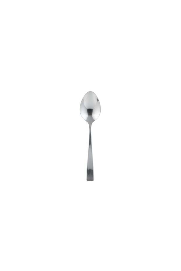 Disposable Plastic Spoons 24 Pieces Silver