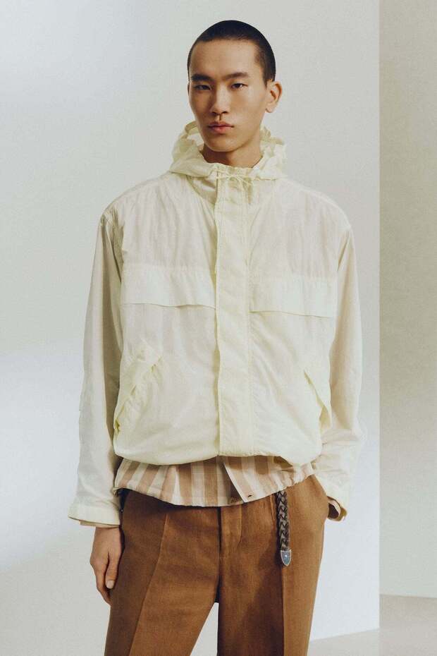 Nylon windbreaker