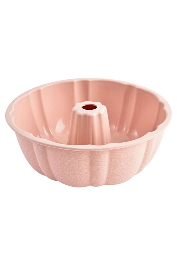 10-Inch Silicone Cake Pan Non-Stick Corrugated Tube Design Round Baking Mold