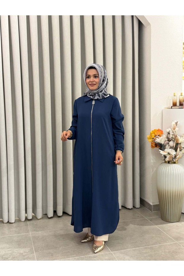 Trend Zippered Wear-And-Go Indigo