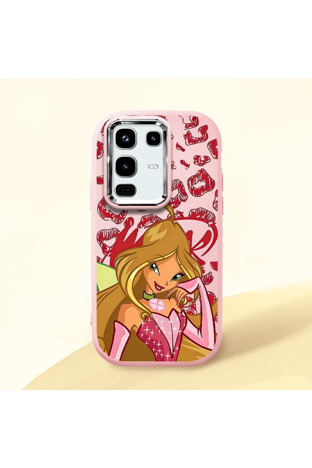 Pink Silicone Case Compatible with Infinix Note 50/Note 50 Pro with Shock-Absorbing Camera Protections
