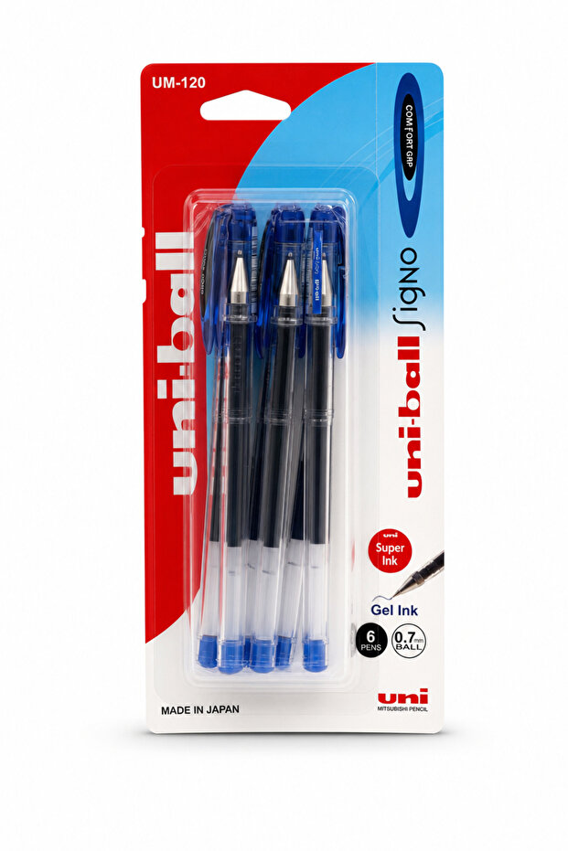 Signo Gel Pen UM-120 6 Pack