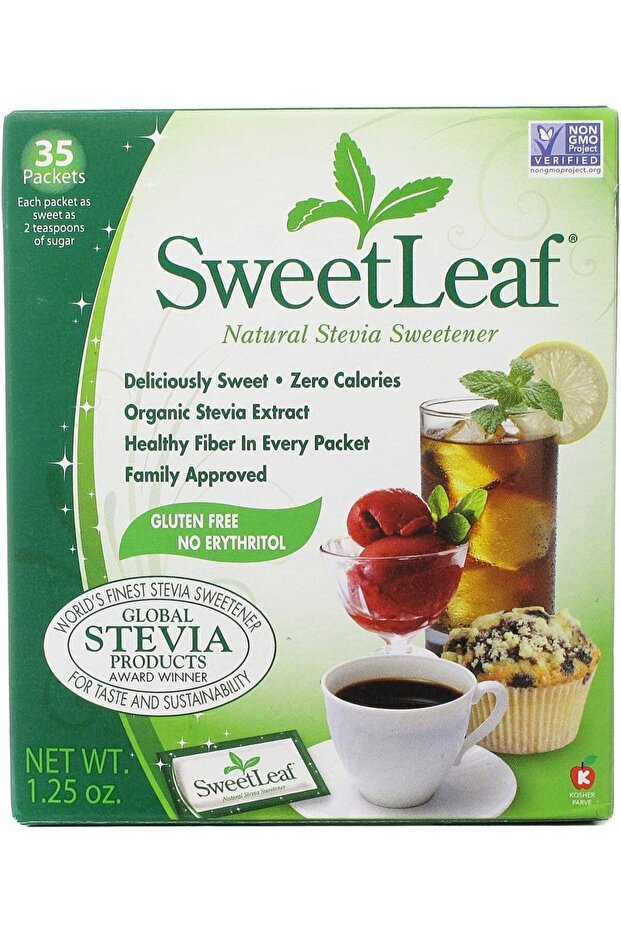 Stevia Powder Packet with Fibre 35pkts