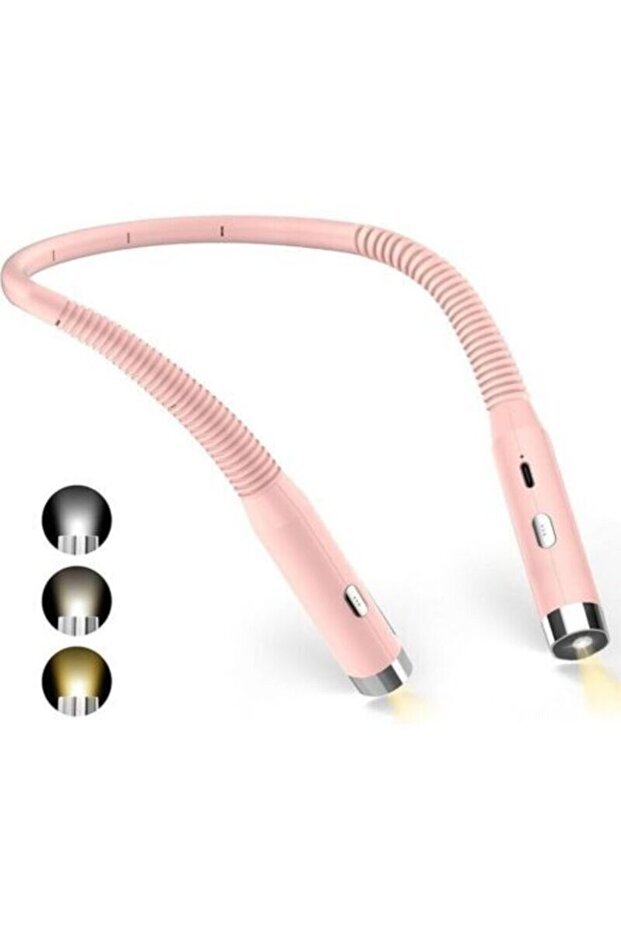 Neck work light pink 3 colors 3 brightness.