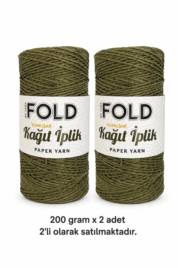 Premium 200 Gr X 2 Pieces Soft Paper Rope Straw Paper Rope Bag, Supla Rope