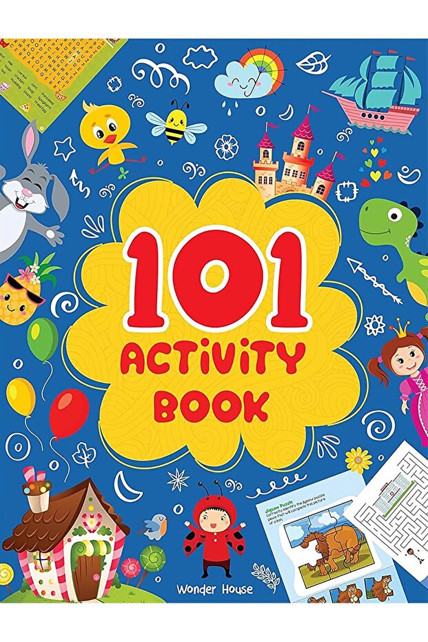 101 Activity Book : Fun Activity Book For Children (Logical Reasoning And Brain Puzzles)
